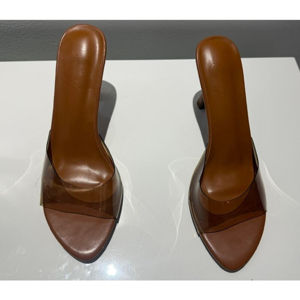 Brown Clear PVC slides - Picture 2 of 5